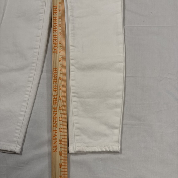 JEANS SKINNY JEGGINGS Talbots WOMENS 4P White Stretch Denim Mid Rise Jegging‎ - Picture 4 of 8